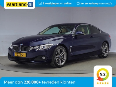 BMW 4 Serie 435I High Executive [ Sportstoelen Trekhaak Leer cruise ]