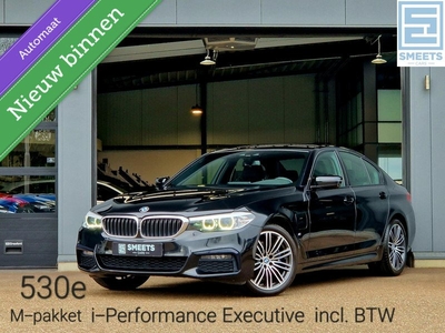 BMW 5-serie 530e M-Pakket iPerformance Executive Automaat 1e Eig!