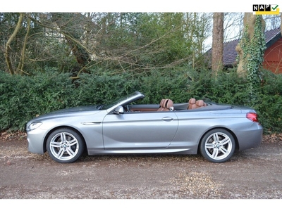 BMW 6-serie Cabrio 640d High Exe 360 camera/leer comfort