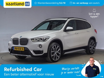 BMW X1 20i 192pk High Executive xLine Aut. [ Panorama Full led Head-up Leder ]