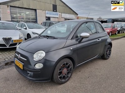 Fiat 500 0.9 TwinAir Blackjack 3-deurs Clima Bj:2011 NAP!