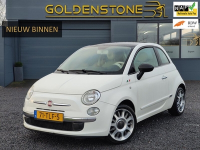 Fiat 500 0.9 TwinAir Lounge Automaat,Schuifdak,Airco,LM Velgen,N.A.P,APK tot 07-2024