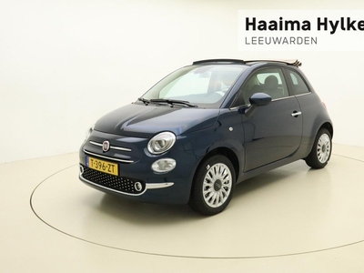 Fiat 500 C 1.0 Hybrid Dolcevita | NIEUW | Cabriodak | Apple Carplay | Android Auto | Parkeersensoren | Climate Control | Luxe uitvoering!