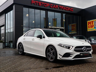 Mercedes-Benz A-klasse 200, A35 AMG, Pano, Night, Sfeer, Burmester, Full!