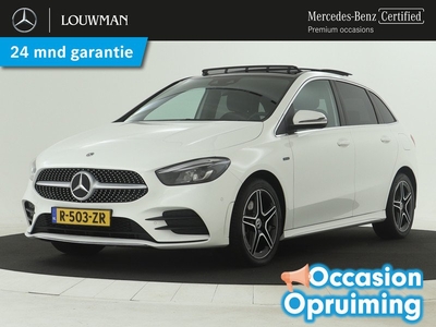 Mercedes-Benz B-Klasse 250 e Business Solution AMG Limited | Panoramadak | Lichtmetalen velgen 5 spaaks AMG | MBUX wide screen | Navigatie | Parking support | Inclusief 24 maanden MB Certified garantie voor europa |