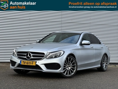 Mercedes-Benz C-klasse 180 AMG LEDER BLINDSPOT SFEER CAMERA NL-auto