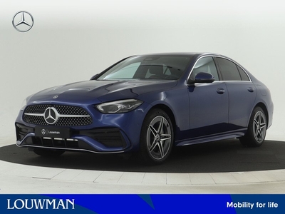 Mercedes-Benz C-Klasse 300 e AMG Line | KEYLESS GO-startfunctie | USB-pakket | Smartphone-integratie | Verwarmde stoelen vooraan | | Parkeerpakket met achteruitrijcamera | Memorypakket | Interieurverlichtingspakket |