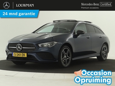 Mercedes-Benz CLA-Klasse Shooting Brake 250 e AMG Line | Wegklapbare Trekhaak | Panorama schuif/kanteldak | Keyless Entry | Stoelverwarming | Sfeerverlichting |