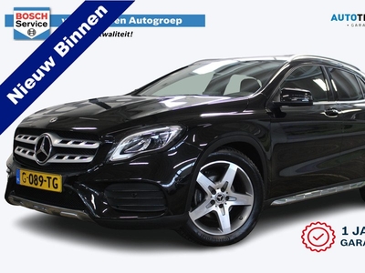 Mercedes-Benz GLA 180 Business Solution AMG | Incl 1 jaar garantie | AMG velgen | Sportstoelen | Sportstuur | Cruise | Clima | Stoelverwarming | PDC V + A | Parkeercamera | Zwarte hemel | Navi | Elek. achterklep |