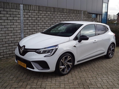 Renault Clio 1.6 E-Tech Hybrid 145 R.S. Line Autom Leder Sportst Stoelverw Navi Camera Clima Cruise 2x PDC LED Kopl LMV NL Auto.