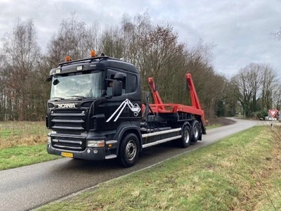 Scania R500 V8 6x2 NCH Containersysteem (bj 2008)