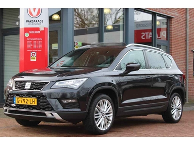 Seat Ateca 1.5 EcoTSI *Xcellence* | Orig. NL | Schuifdak | Trekhaak | 360'Camera | Leder | Carplay | Navigatie | Vol-Led | Cruise & Climate