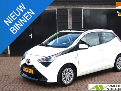 Toyota Aygo 1.0 VVT-i x-play Cabrio, Automaat, schuifdak, 1e eigenaar Cabriodak