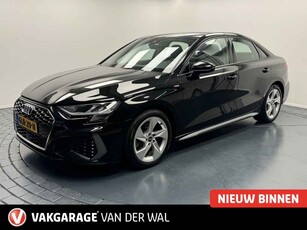 Audi A3 Limousine 35 TFSI S-Line Automaat-Navigatie-Adap.Cr.Contr-Clima-Lm17''velgen-Stoelverwarming-Apple Carplay-PDC