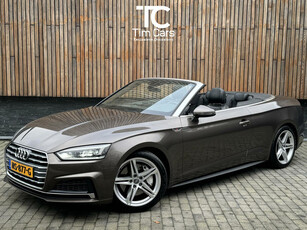 Audi A5 Cabriolet 2.0 TFSI quattro Pro Line S 252pk | Leer | LED verlichting | Stoelverwarming | Climate control | Cruise control | DAB radio | Keyless entry | Elektrische stoelen | Parkeersensoren voor en achter