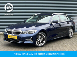 BMW 3 Serie Touring 330e Luxury Line Plug-in Hybrid PHEV | Trekhaak af Fabriek | Panodak | Adaptive Onderstel | Carplay | Sfeerverlichting |