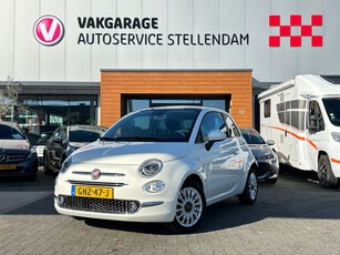 Fiat 500 1.0 Hybrid Dolcevita|RIJKLAAR INCL GARANTIE|Panoramadak|Carplay|PDC|LM velgen|Navigatie|Cruise Control