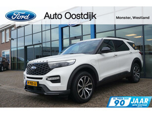 Ford Explorer 3.0 V6 EcoBoost PHEV ST-Line 457PK Panodak Parelmoerlak Massagestoelen/Geheugen 7 Persoons 360 Camera B&O Full Options *Compleet*