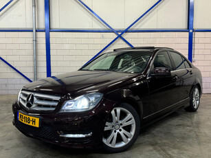 Mercedes-Benz C-klasse 180 AMG PANO|NAVI|GORDIJN|STOELVERW