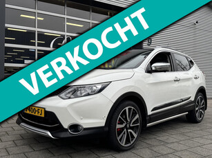 Nissan Qashqai 1.2 Tekna - Panorama dak I Navigatie I Leer I Sport velgen I PDC/ achteruitrij camera