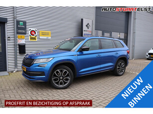 Skoda Kodiaq 1.5 TSI Sportline Business Alcatara|Panno|Trekhaak|Camera|Car-play|Stoel-V|Elc-klep|NL-Auto|1e-Eigenaar|