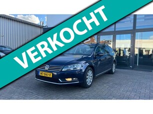 Volkswagen Passat Variant 2.0 TDI Highline BlueMotion automaat navigatie clima cruise controle lm-velgen elk-pakket pdc trekhaak