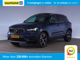 Volvo XC40 T5 Recharge Inscription Aut. [ Panorama Leder Harman/Kardon Trekhaak ]