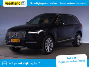 Volvo XC90 T8 TwinEgine AWD Inscription 7P [360Cam Panoramadak B&W-audio Luchtvering ]