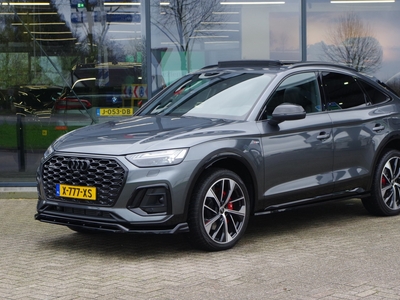 AUDI Q5 Sportback 55 TFSI e 367 PK S-Line Plug-In Hybride Competition, RS-Sportstoelen, Panoramadak, Tour-Pakket, Matrix-LED