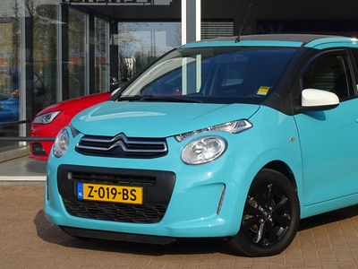 CITROEN C1 1.0 e-VTi Shine | 5deurs | Open Air | Vol opties | 46.000km | Airco | Inruil mogelijk