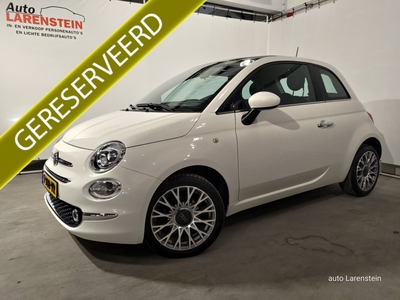 FIAT 500 1.2i (4 cil) 70pk Star Edition+ 51kw Aut. Carplay / Leer / ECC / PDC / Panoramadak