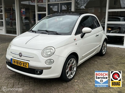 Fiat 500 1.4-16V Lounge Panodak, Airco, Lm..