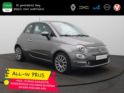 FIAT 500 81pk TwinAir Turbo Lounge Airco | Navig | Panoramdak