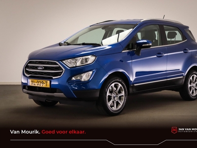 FORD ECOSPORT 1.0 EcoBoost Titanium | HALF LEDER | NAVIGATIE | CAMERA | TREKHAAK AFN. | DEALER ONDERHOUDEN