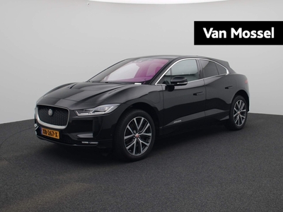 JAGUAR I-PACE EV400 HSE 90 kWh | LEDER | MERIDIAN AUDIO | HEAD-UP DISPLAY | STOELVERWARMING | STUURVERWARMING | CAMERA | PARKEERSENSOREN | ELEKTRISCHE STOELEN MET GEHEUGEN | PANORAMADAK |