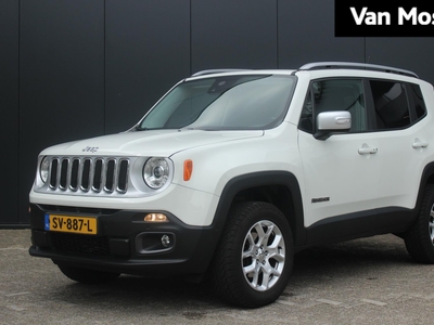 JEEP RENEGADE 1.4 MultiAir 170Pk 75th Anniversary AWD | Navigatie | Parkeersensoren Voor & Achter | Camera | Automatisch Inparkeren | Panoramadak | Stoelverwarming & Stuurverwarming | Climate Control | Trekhaak |