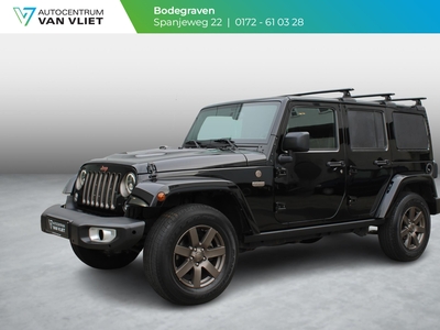 JEEP WRANGLER 2.8 CRD 75th Anniversary *200 pk Automaat*Leder*Hardtop*Navi*75 Year Edition*