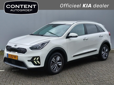 KIA NIRO 1.6 GDi Hybrid 141pk DCT6 DynamicPlusLine l Navi l Clima l Cruise l Leder l Parkeer sensoren voor en achter l