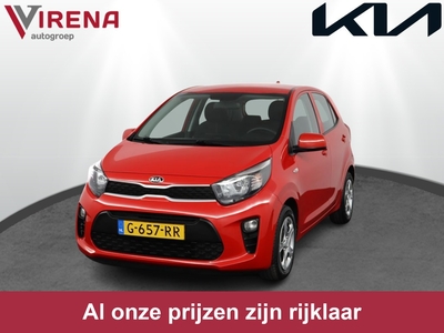 KIA PICANTO 1.0 MPi ComfortPlusLine - Airco - Elektr. ramen V+A - Apple CarPlay - Achteruitrijcamera Fabrieksgarantie tot 11-2026