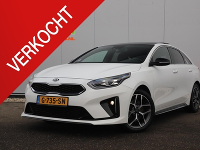 KIA PROCEED 1.4 T-GDI GT-Line 140PK Panoramadak Keyless Navigatie Camera Carplay Android Clima Half Leder LED 17 inch LMV Lane Assist Getint Glas