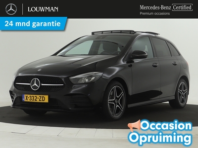 MERCEDES B-KLASSE 250 e AMG plug-In Hybride Limited | Achteruitrijcamera | Panoramadak | Sfeerverlichting | Apple Carplay | Inclusief 24 maanden MB Certified garantie voor Europa.