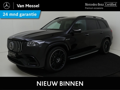 MERCEDES GLS-KLASSE 63 AMG 4MATIC+ Premium Plus / Panoramadak/ 23 inch/ Entertainment achter/ Stoelverwarming- & ventilatie V+A/ El. Trekhaak