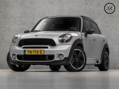 MINI COUNTRYMAN 1.6 Cooper S JCW ALL4 Sport 164Pk (4X4, PANORAMADAK, JOHN COOPER WORKS, NAVIGATIE, BLUETOOTH, XENON, LEDER, ZWART HEMEL, LEDER, SPORTSTOELEN, DUAL TONE LAK, STOELVERWARMING, CRUISE CONTROL, CLIMATE CONTROL, NIEUWSTAAT)