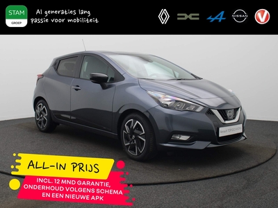 NISSAN MICRA 93pk IG-T N-Design ALL-IN PRIJS! Airco | Navig | Parkeersensoren achter