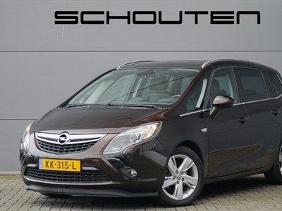 OPEL ZAFIRA Tourer 1.4 Turbo 7p. 140PK Leer Trekhaak Stuur+Stoelverw.