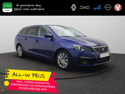 PEUGEOT 308 SW 130pk PureTech Blue Lease Premium Automaat ALL-IN PRIJS! Climate control | Navig | Trekhaak