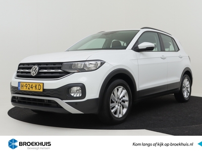 VOLKSWAGEN T-CROSS 1.0 TSI Life 96pk | 100%dealeronderhouden | Adaptief cruise control | Airco automatisch | Parkeersensoren v+a | App connect | Navi by app | Dodehoekdetectie | Elektrische ramen v+a | 16