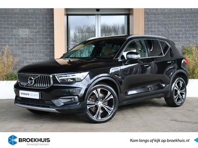 VOLVO XC40 T4 Recharge Inscription | Schuifdak | Harman Kardon | 360° Camera | Adaptieve Cruise Control | Elektrische stoelen | Stoel en Stuurwielverwarming | Pilot Assist | BLIS Dode hoek detectie | Lederen bekleding | Zitting Verlenging voorstoelen | Keyless Drive