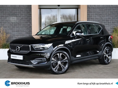 VOLVO XC40 T5 Recharge Inscription | Schuifdak | Camera | Standkachel met Volvo On Call App | Stoelverwarming voor+achterin | Stuurwielverwarming | Lederen Bekleding | Parkeersensoren voor+achter | Zitting verlenging | Keyelss Drive | Elektrisch bedienbare achterkle