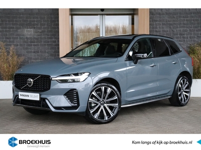 VOLVO XC60 B5 Plus Dark | Trekhaak | Schuifdak | Camera | Stoelverwarming | Lederen Dashboard | Elektrische voorstoelen geheugen | Google Infotainment | Contourstoelen | Zitting verlenging voorstoelen | Offblack hemelbekleding | Keyelss Drive | Running boards zijkan